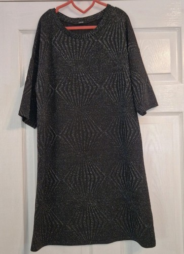 Size black silver sparkle - size,