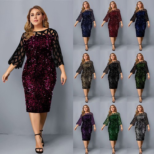 Ladies plus size sequins - ladies,