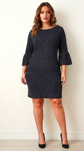 Black silver glitter - f&f, &