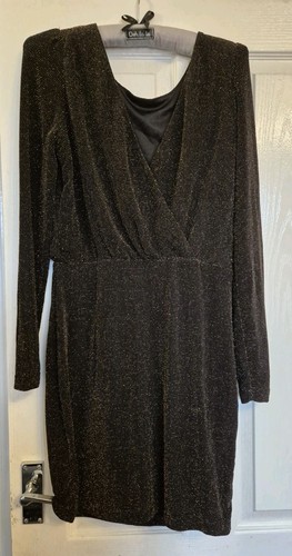 New look black party dress - new,