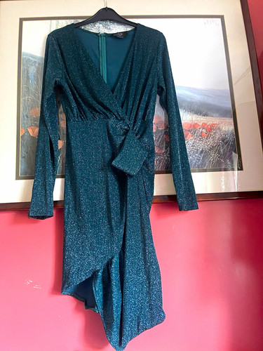 Paris green glitter wrap - paris,