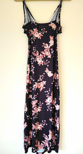 Shein black pink floral - black,