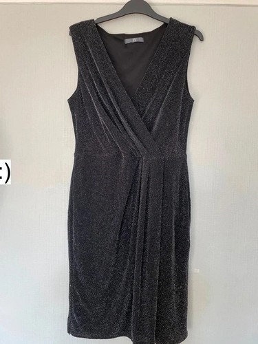 Bhs black silver sparkle wrap - bhs,
