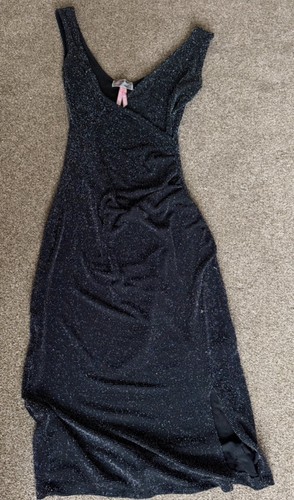 Lipsy london black - black, glitter