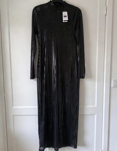 Black metallic glitter - f&f,