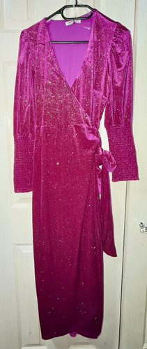 Glamorous pinky purple velvet - glamorous,