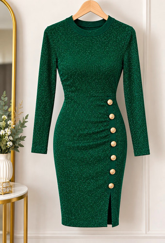 Women green glitter - women’s,