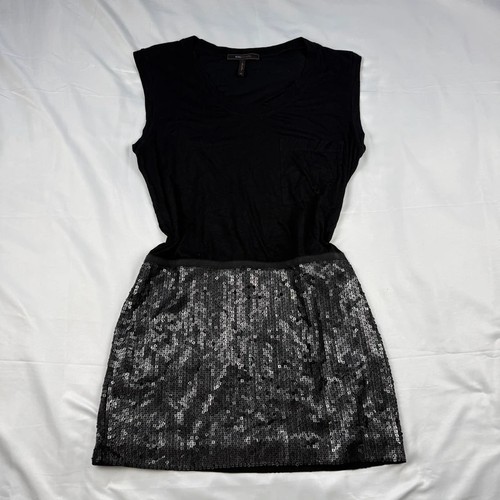 Bcbgmaxazria black sequin - bcbgmaxazria,