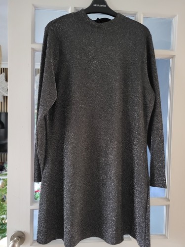 Next petite black silver - petite, black/silver