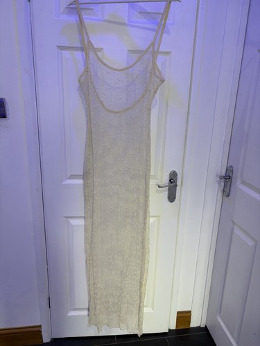 Dress see through stringy - see,