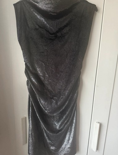 Black glitter dress size - black,