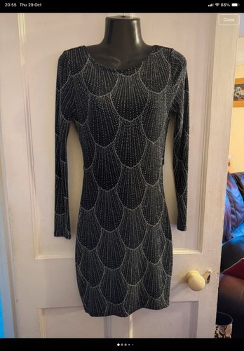 River island black silver - river,