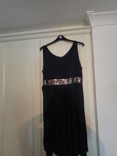 Women navy moda dress with - women's,