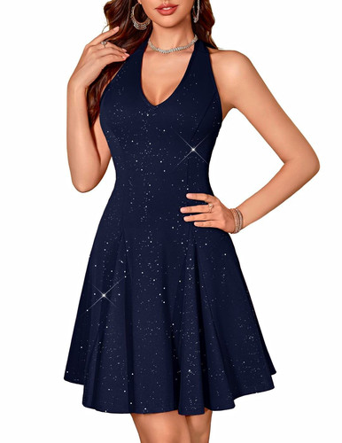 Homrain navy glitter sequin - navy,