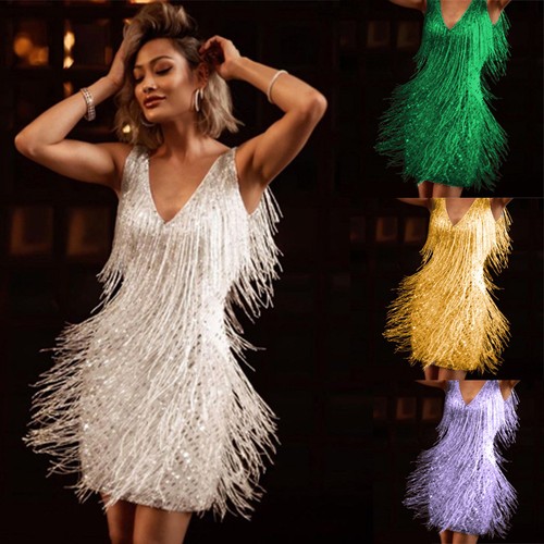 Womens glitter tassel fringe - womens,