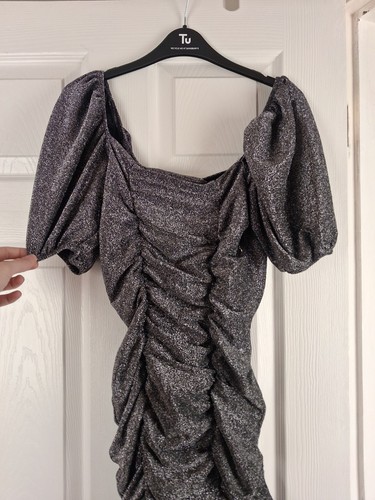Divided glitter ruffle - h&m,