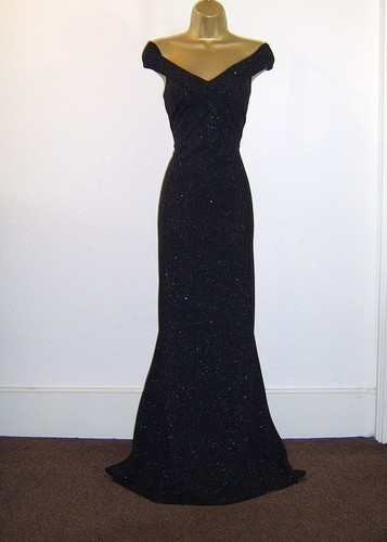 Quiz fab black sparkly off - quiz,
