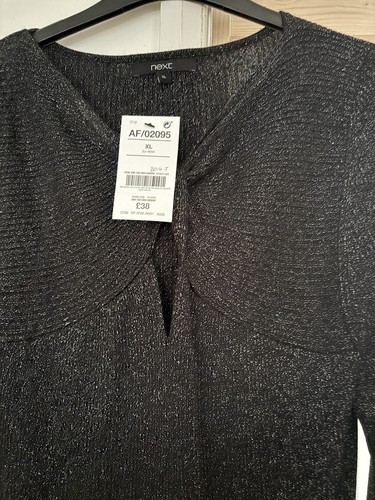 Next black glitter knit - next,
