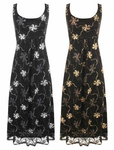 Ladies floral lace foil - ladies,