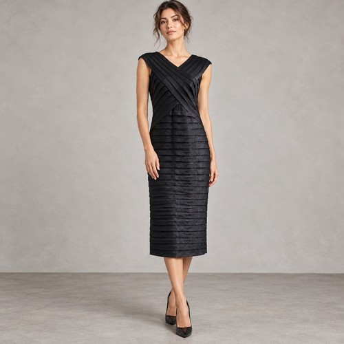 Alexon black tiered - black, sparkle