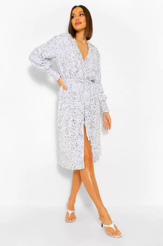 Boohoo womens midi dress - boohoo,