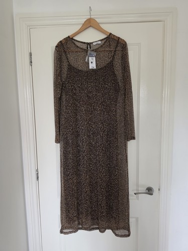 Brown leopard print gold - brown,