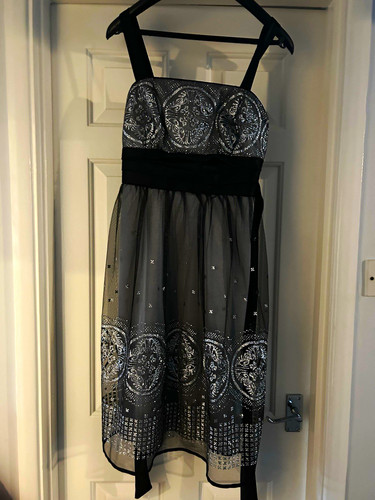 Dressbarn black silver fit - dressbarn,