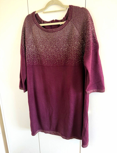 Purple metallic glitter - metallic,