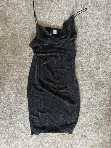 Brand new black - midi, dress