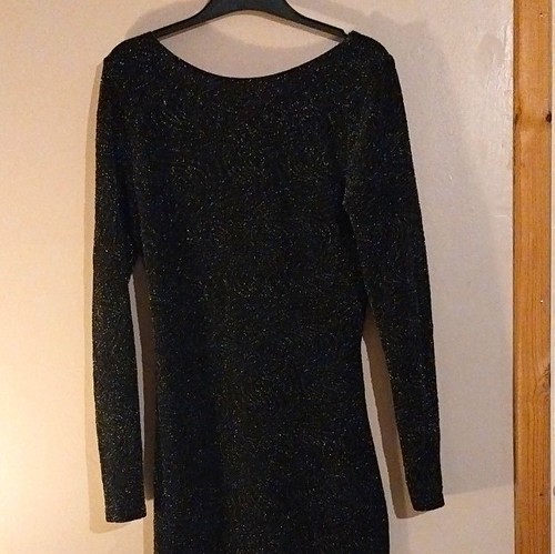 River island black glitter - island,