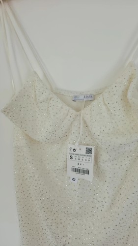 Zara size shimmer cami - size,
