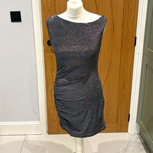 Bershka metallic silver - bershka,