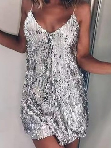 Sequin sparkly glitter dress - sparkly,