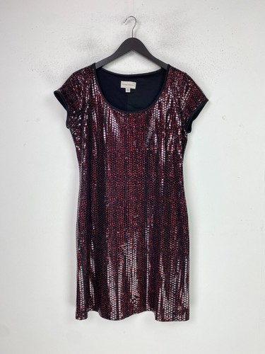 Ronni nicole black red glitter - black,