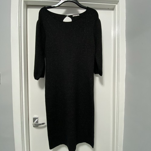 Woman black metallic - woman,