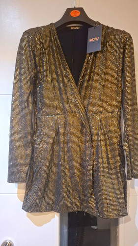 Misspap gold black glitter - gold,