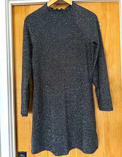 Next black silver glitter knit - next,