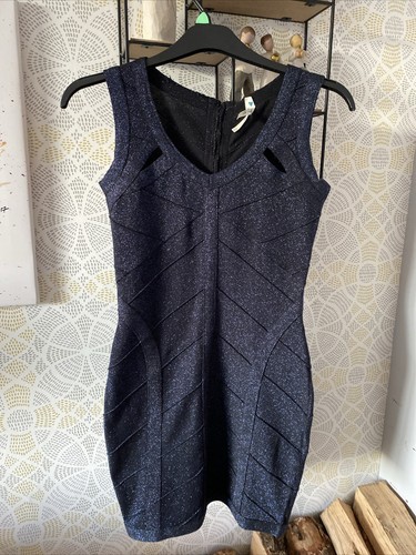 Blue vanilla navy - blue, glitter