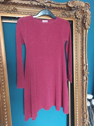 Red sparkly glitter - glitter, dress