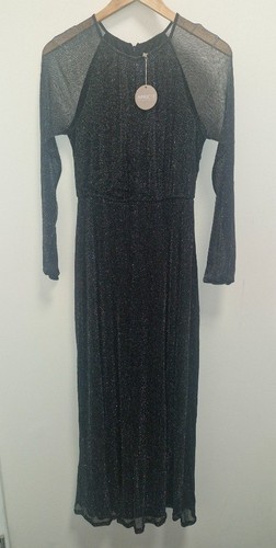 Apricot bnwt black glitter - apricot,
