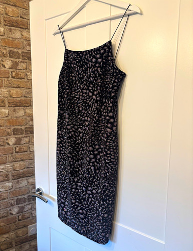 Topshop black silver leopard - black,
